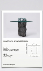 Homer Lava Stone #005 Sehpa